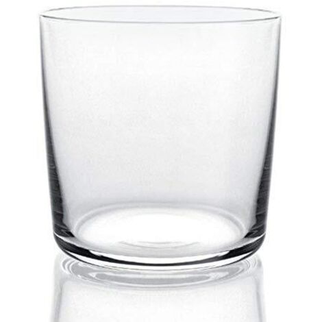 Alessi Glass Family AJM29/41 Set di 4 Bicchieri di Design per Acqua e Long Drink in Vetro Cristallino