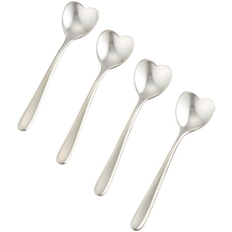 Alessi Il Caffè AMMI08SET Set di 4 Cucchiaini da Caffè di Design in Acciaio Inox