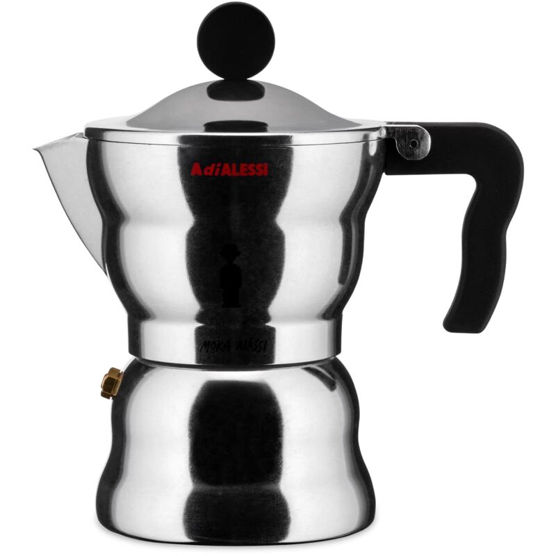 Moka AAM33/3 Caffettiera Espresso di Design in