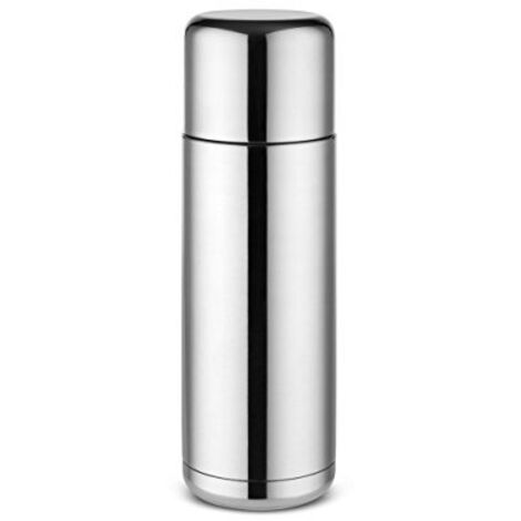 Alessi Nomu NF04 - Thermos a Doppia Parete di Design in Acciaio Inox e Resina Termoplastica