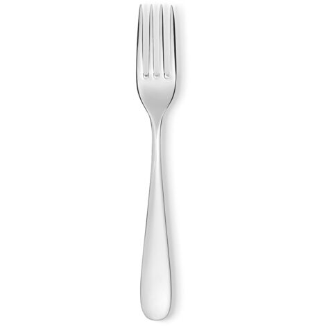 Alessi Nuovo Milano 5180/2 Forchetta da Tavola di Design in Acciaio Inox 18/10, 6 Pezzi