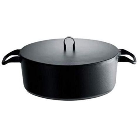 Alessi Officina 90108 La Cintura di Orione Cocotte Ovale, Rame/Ghisa