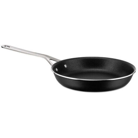 Alessi Pots & Pans Padella D 32 Cm con Manico Nero