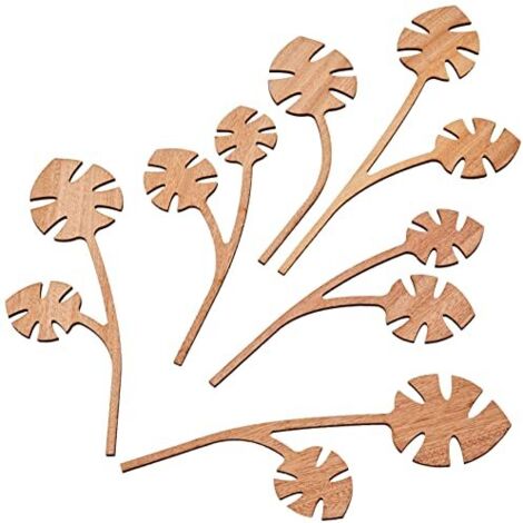 Alessi The Five Season MW64 3 F - Foglie per Diffusore di Fragranze, Legno di Mogano, Mhhh