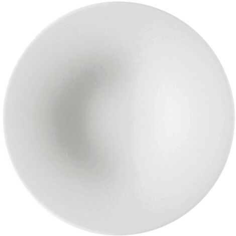 Alessi TI05/77 KU Sottotazza da caffè, Porcellana, Bianco