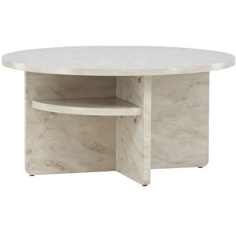 Ålesund Couchtisch Ø85cm beige.