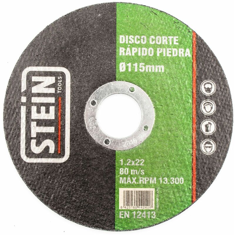 

ALFA disco amoladora corte rapido piedra 115mm 1,2mm 50 unidades