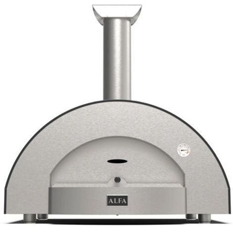 Alfa Forni Classico 4 Pizze Hybrid Schiefer Grau