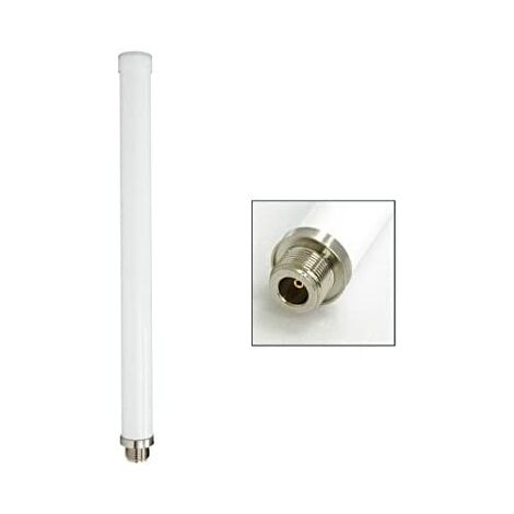 Trade Shop - Antenna Wifi Wireless Omnidirezionale 28dbi Attacco Rp-sma  2.4ghz Base Magnetica