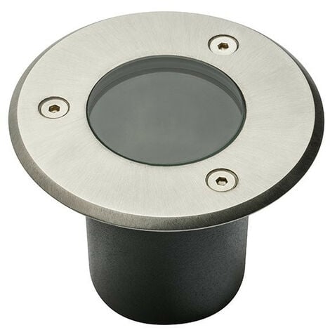 Spot encastrable LED 1W IP67 rond bleu Inox 316 12V Garden Pro professionnel