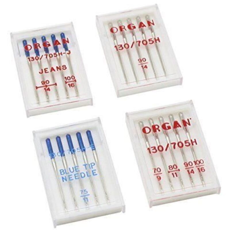 Alfa -organ sewing machine needles 4cases, stainless steel - A607000000