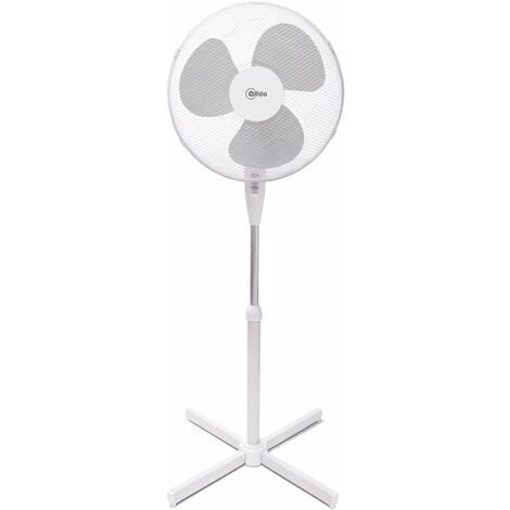 ALFDA Stand-Ventilator, 40 cm, 50 W, weiß/grau