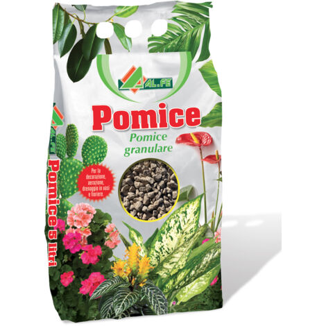 ALFE - Pomice granulare per pacciamatura e decorazione 8/14 lt. 5