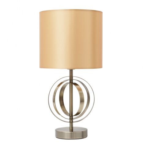 Alfena Lampe de table 1xe27 Bronze 44x24d de FABRILAMP.