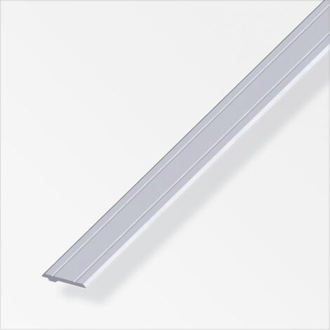 alfer Abdeckprofil 19,5 x 1000 mm Aluminium Profil Übergangsprofil Abdeckleiste