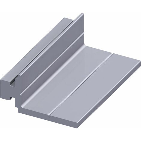 alfer Auflageprofil 23,5 x 50 mm, 2 Stück Profil Nutprofil