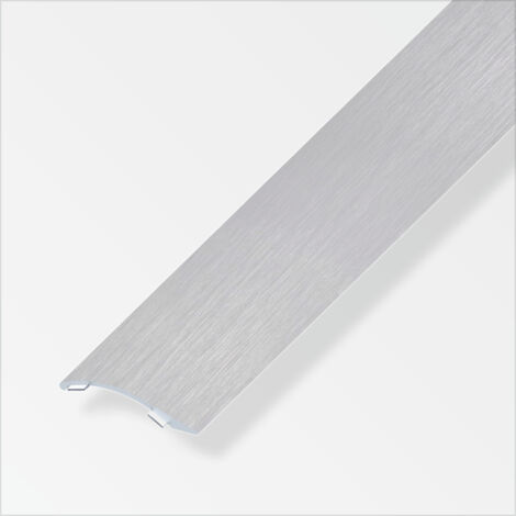 alfer Ausgleichsprofil 1 m, 38.5 x 7.5 mm Alu eloxiert gebürstet grau Profil