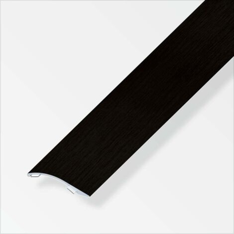 alfer Ausgleichsprofil 2 m, 38.5 x 7.5 mm Alu eloxiert gebürstet schwarz Profil