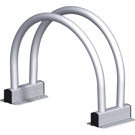 alfer Fahrradständer 250 x 110 x 365 mm Fahrradhalter Bodenhalter