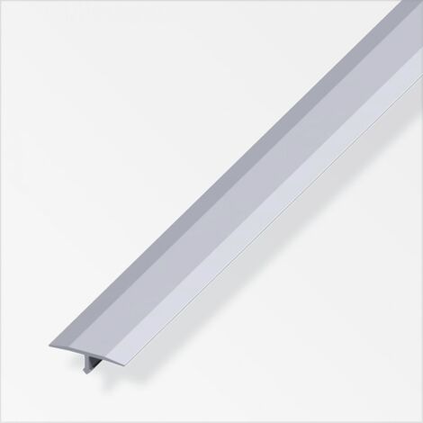 alfer Fugenabdeckprofil 1 m, 6 x 14 mm Aluminium roh blank Profil