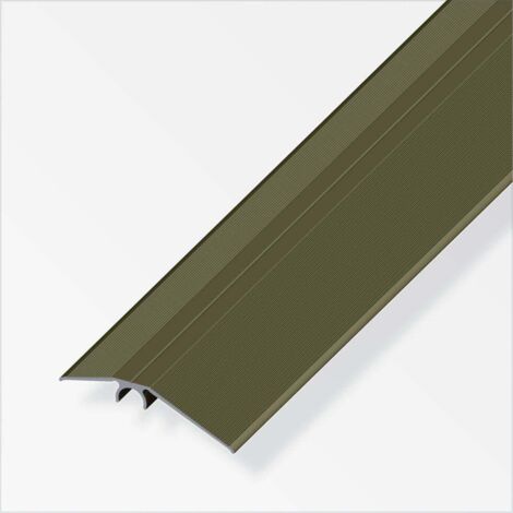 alfer Niveauausgleichs-Profil 1 m, 56 mm Aluminium eloxiert bronze Profil