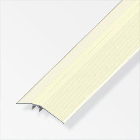 alfer Niveauausgleichs-Profil 1 m, 56 mm Aluminium eloxiert champagner Profil