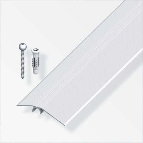 alfer Niveauausgleichs-Profil + Dübel-System 0.9 m, 56 mm, Alu, silber Metall- und Stahlprofile