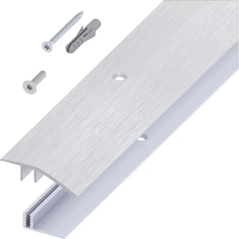 alfer Niveauausgleichs- Träger-Profil 1 m, 45 x 7 - 15 mm grau Profil