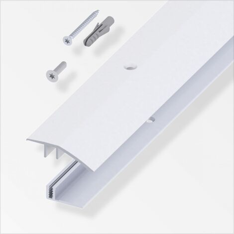 alfer Niveauausgleichs- Träger-Profil 1 m, 45 x 7 - 15 mm silber Profil