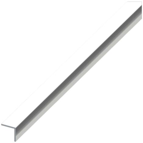 Alfer Profilo Angolare Alluminio Argento Cromato Mm. 30X30X1 Mt. 2 - 5 Pz