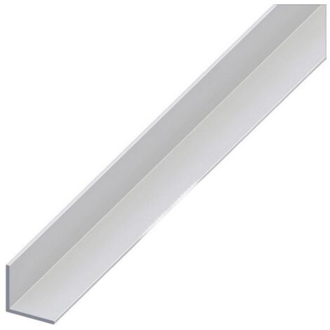Alfer Profilo Angolare Alluminio Argento Satinato Mm. 25X25X1 Mt. 1 - 5 Pz