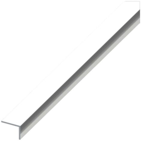 Alfer Profilo Angolare Alluminio (Lati Disuguali) Argento Cromato Mm. 15X10X1 Mt. 2 - 5 Pz