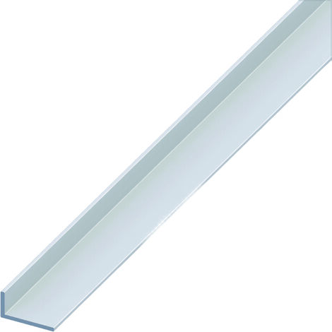 Profilo angolare simmetrico STANDERS in alluminio bianco L 1 m 16x16 mm