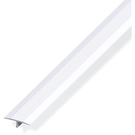 Alfer Profilo Di Copertura Giunti Alluminio Argento Satinato Mm. 14X2,5 Mt. - 5 Pz