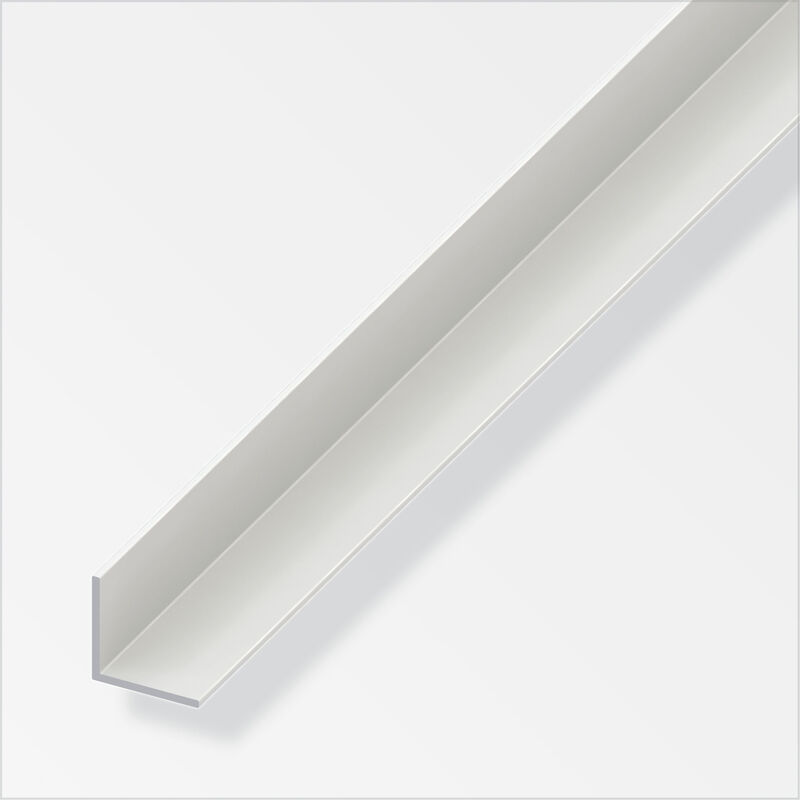 PVC Angle 10 X 10 X 1mm X 2M White ProSolve - Alfer