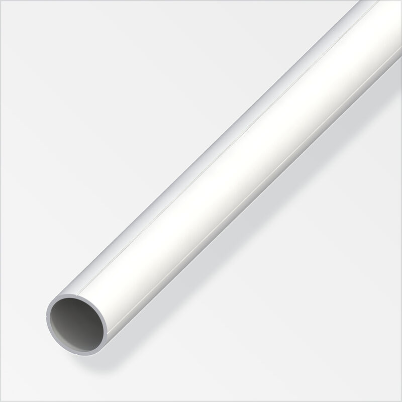 Pvc Round Tube 7.5 x 1mm x 1m White ProSolve - Alfer