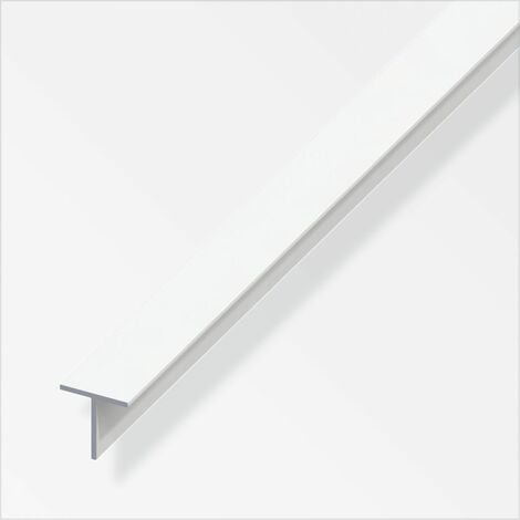 alfer Quadrat-T-Profil 19,5 x 19,5 x 2500 mm Profil Übergangsprofil Abdeckprofil