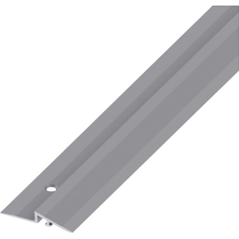 alfer Rampen-Profil 1 m, 38 x 3 mm Aluminium eloxiert dunkelgrau Profil