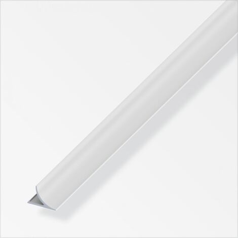 alfer Randfugeabdeckprofil 1 m, 8 x 13 mm Aluminium eloxiert silber Profil