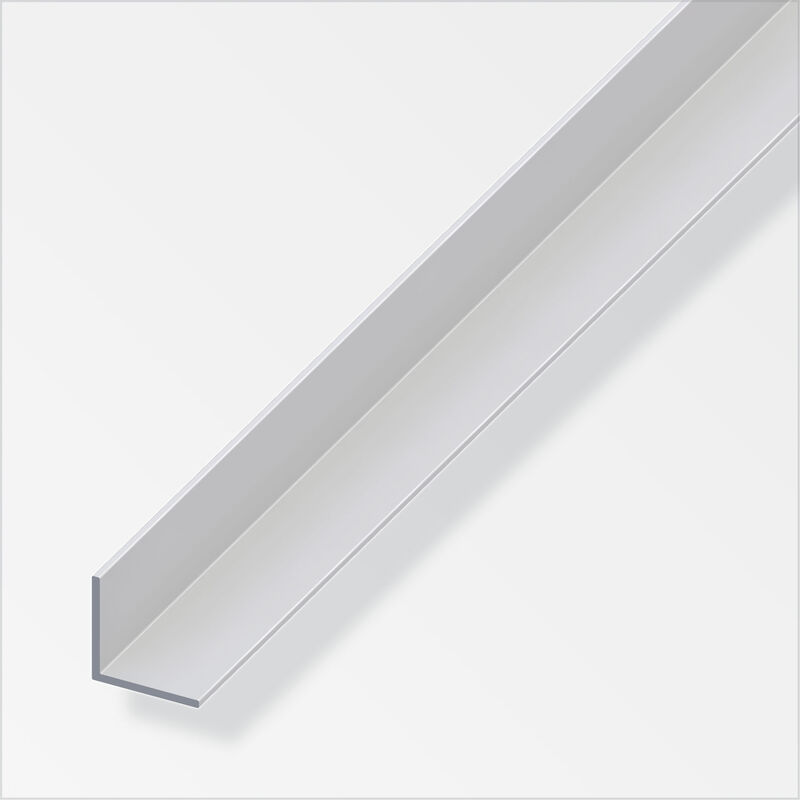Silver Aluminium Angle 25 x 25 x 1.5mm x 2M ProSolve - Alfer