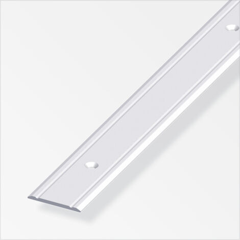 alfer Übergangsprofil 1 m, 30 x 2 mm Aluminium eloxiert silber Übergangsprofil