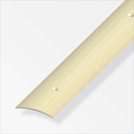 alfer Übergangsprofil 1 m, 30 x 5 mm PVC (Kunststoff) glatt ahorn Übergangsprofil