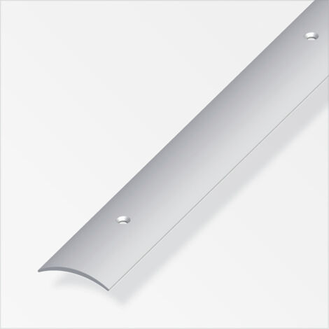 alfer Übergangsprofil 1 m, 30 x 5 mm PVC (Kunststoff) glatt grau, grau Übergangsprofil