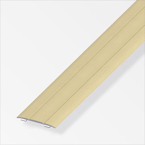 alfer Übergangsprofil 1 m, 37 x 2.5 mm Alu beschichtet sublimiert ahorn Übergangsprofil