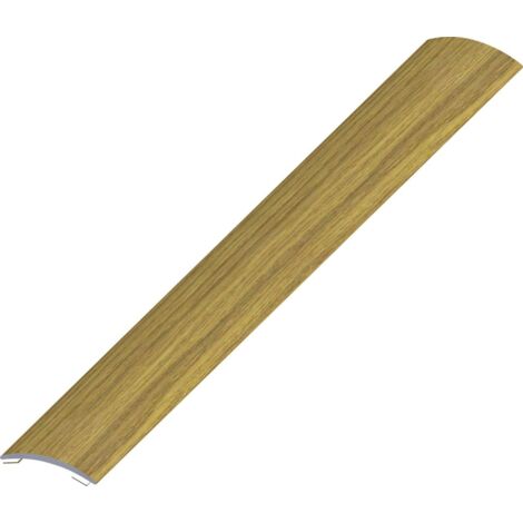 alfer Übergangsprofil 1 m, 40 x 5 mm Alu beschichtet sublimiert eiche Übergangsprofil