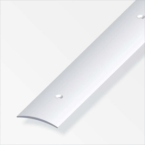 alfer Übergangsprofil 2 m, 50 x 5 mm Aluminium eloxiert silber Übergangsprofil