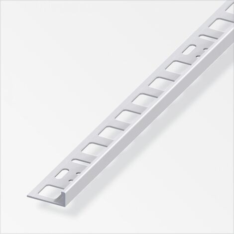 alfer Winkelprofil 1 m, 4.5 x 21 mm Aluminium eloxiert silber Winkelprofile