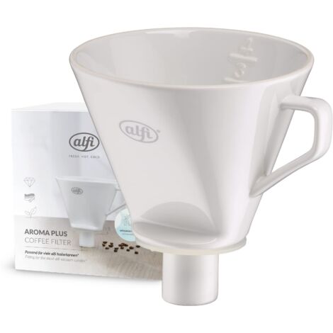 alfi AROMA COMPACT, filtro in acciaio per tè sfuso, filtro da tè per caraffa termica o tazza, filtro permanente, infusione diretta nella caraffa isolante, tè sostenibile, per lavastoviglie, senza BPA
