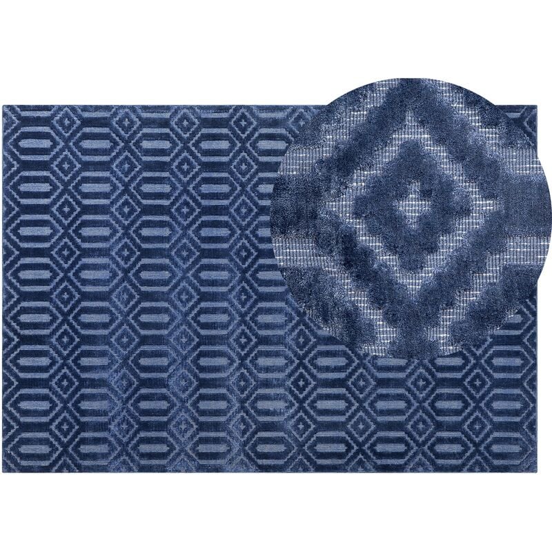 

Alfombra azul oscuro 140 x 200 cm ADATEPE