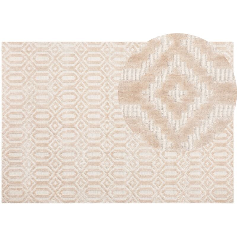 

Alfombra beige 160 x 230 cm ADATEPE